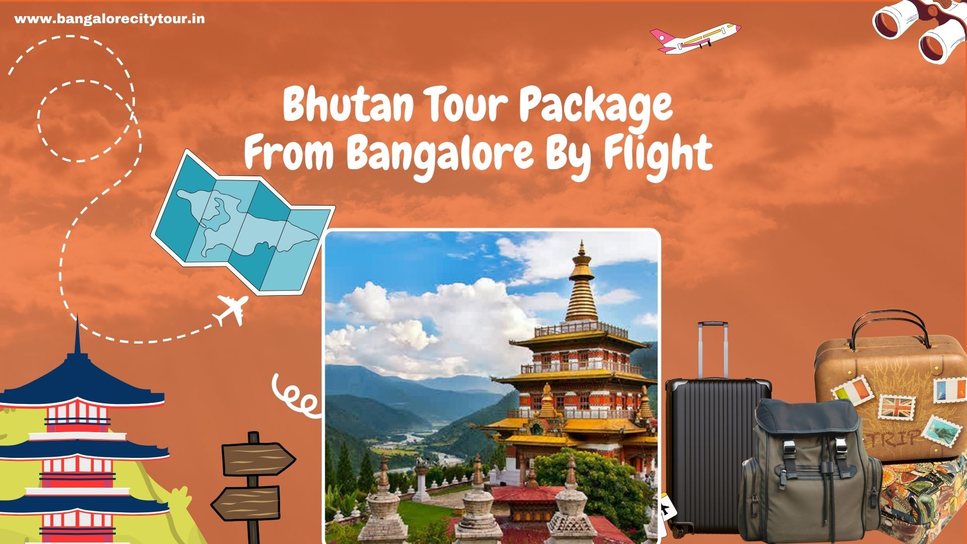 Bhutan Tour Package From Bangalore By Flight 