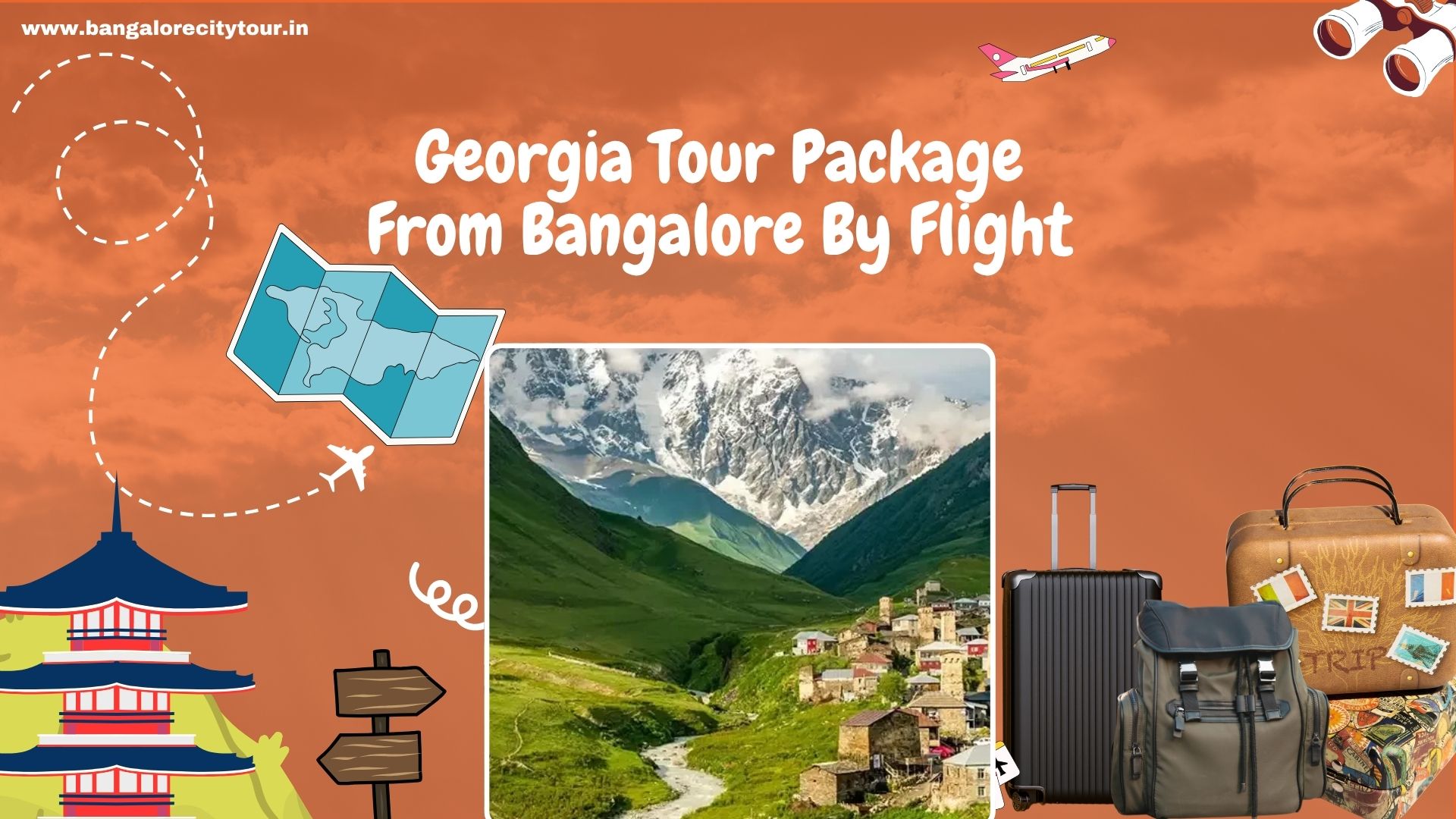 Georgia Tour Package From Bangalore By Flight